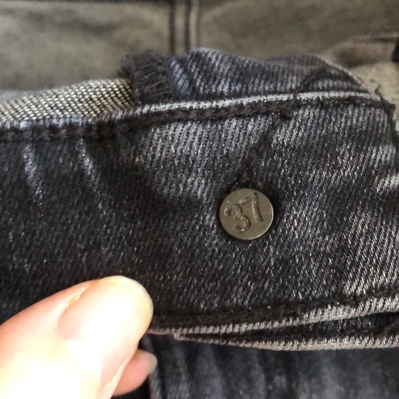 Brand New MADEWELL 10”High Riser Skinny Skinny Charcoal Jeans - Picture 8 of 9